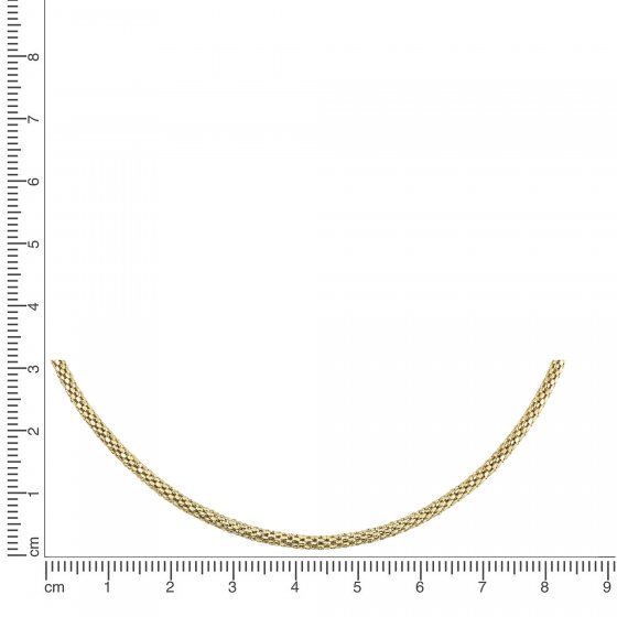 Collier 925 Silber vergoldet 