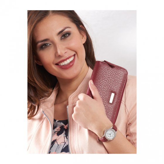 Elegante Damenuhr mit Geldbörse