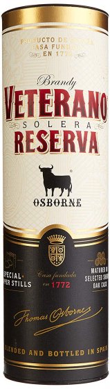 Osborne Veterano Brandy Solera de Jerez Reserva Seleción 8a 700 ml 