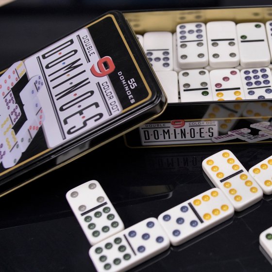 Großes Domino-Doppel 9