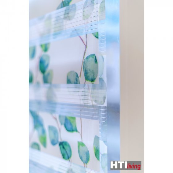 Doppelrollo 100 x 150 Marisol Leaf 2er-Set