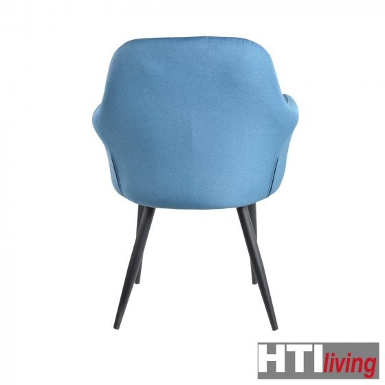 Stuhl Albany Webstoff Blau
