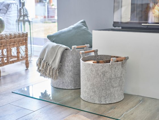 Aufbewahrungskorb mit Griffen 