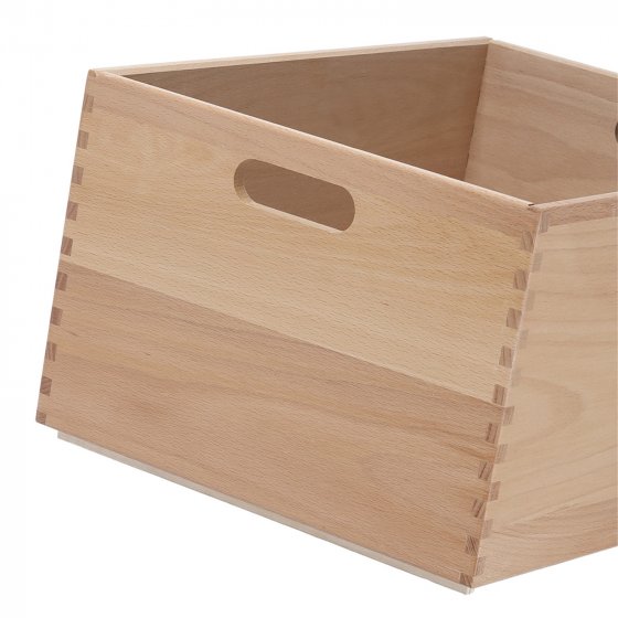 Allzweckkiste Buche lackiert