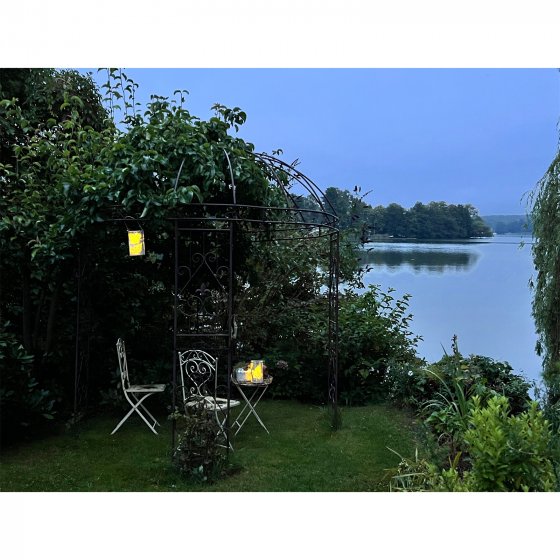 Solarlaterne Blatt Luna 