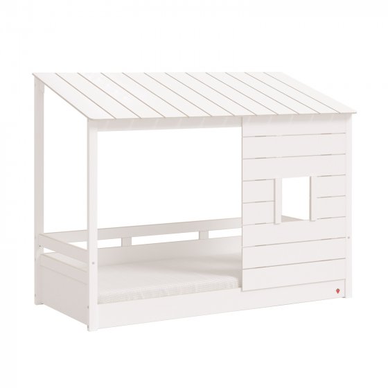 Kinderbett Haus-Motiv Montes White