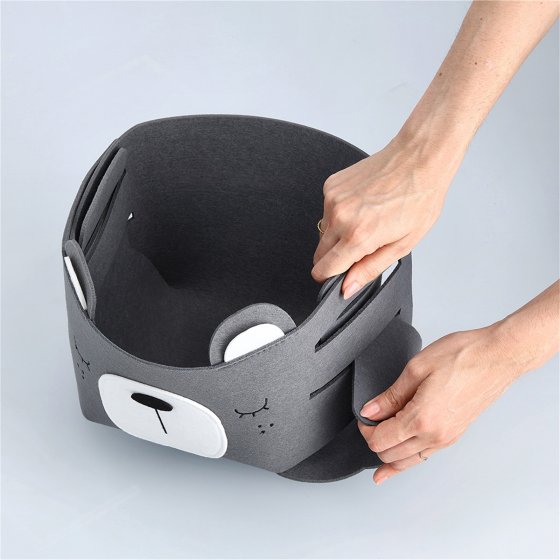 Aufbewahrungskorb Filz Bär 