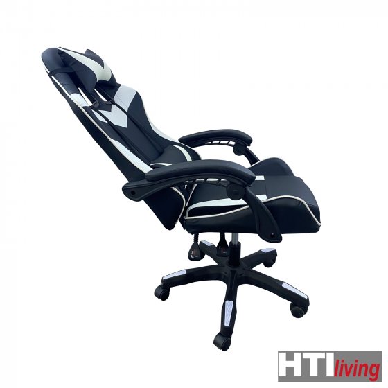 Gamingstuhl Krit Schwarz-Weiß