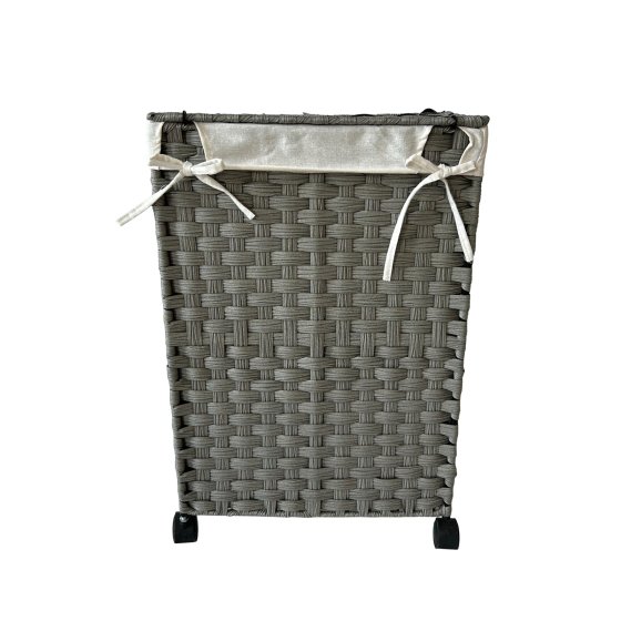 Wäschesammler 40 Liter Briena Grau 