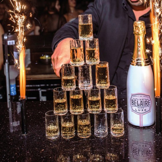 Schnapsglas 40 ml 4er-Set CLUB No. 7 