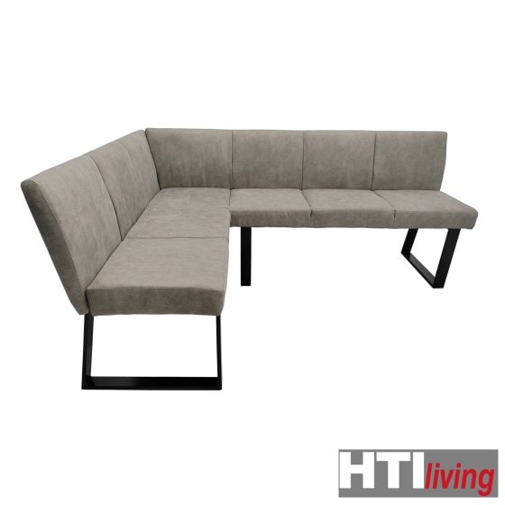 Eckbank 152 x 192 cm Vemal kurzer Schenkel links 