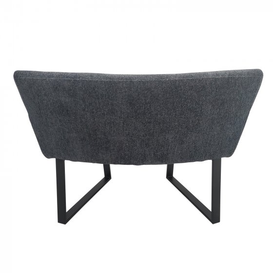 Runde Bank Liron Anthrazit 