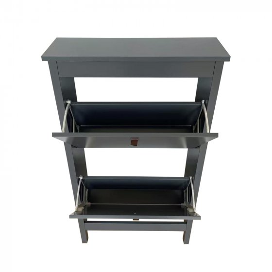 Schuhschrank Hayet Grau 