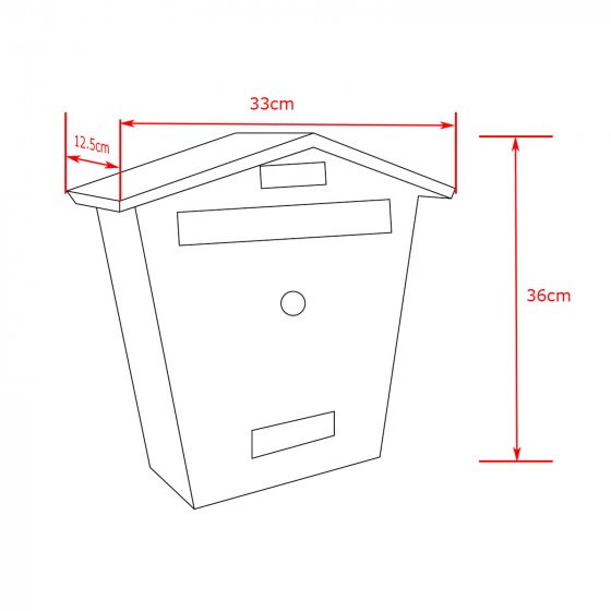 Briefkasten Amin Schwarz 