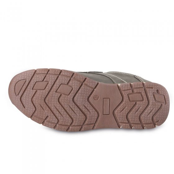 Komfort Klettslipper, grau 43 | Grau