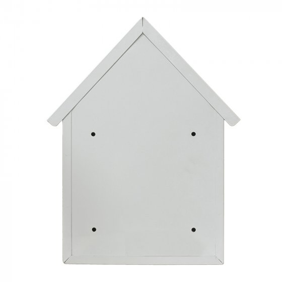 Briefkasten Amin Weiß mit Spitzdach 