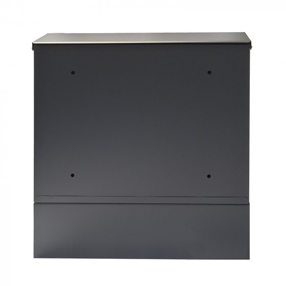 Briefkasten Amin Holzoptik mit Zeitungsfach 