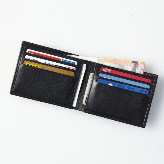 Leder-Geldbörse „Flat Wallet“