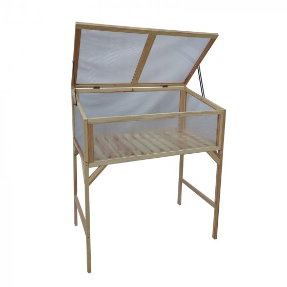 Hochbeet mit Dach Ideal für Gemüse und Kräuter 