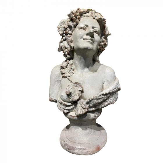 Pflanzgefäß Apollon Büste Demeter 