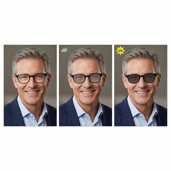 Photochrome Vergrößerungsbrille 