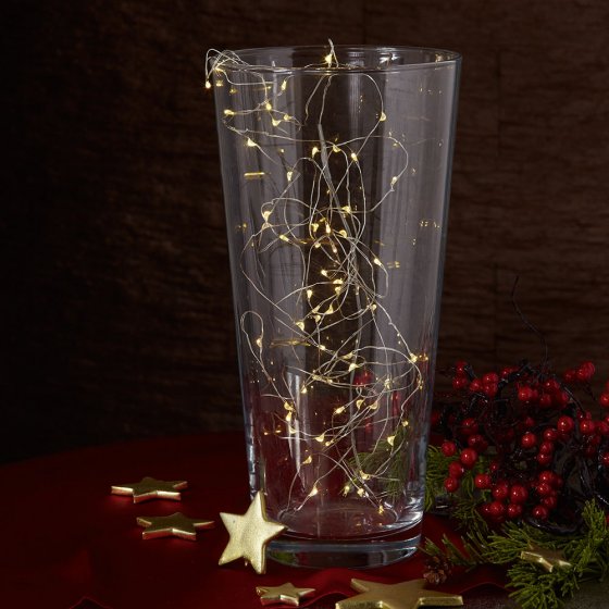 IHR GESCHENK: LICHTERKETTE MIT TIMER