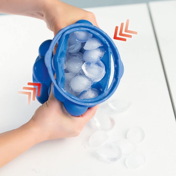 Flexibler Eiswürfelbehälter