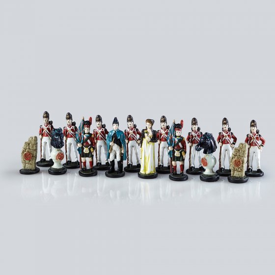 Schachspiel ”Schlacht bei Waterloo” 