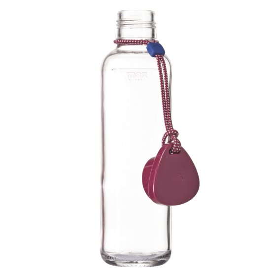 Trinkflasche In Giro To Go mit farbigen Schraubdeckel 