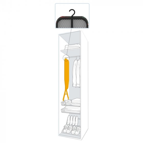 Bügelbrett Rosalinde Kompakt Hellblau 