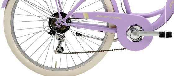Cityfahrrad 26 Zoll PANDA lila 