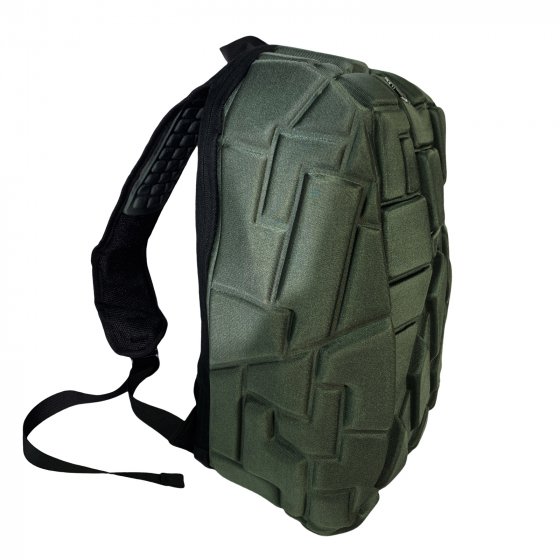 Stylischer Rucksack mit Hartschalen-Optik Ideal für Alltag, Schule und Reisen 