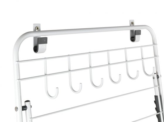 Über-Tür Wäschetrockner, mit 6 integrierten Haken