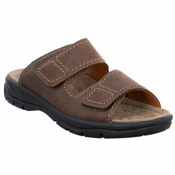 Aircomf.-Klettpantolette,braun 47 | Braun