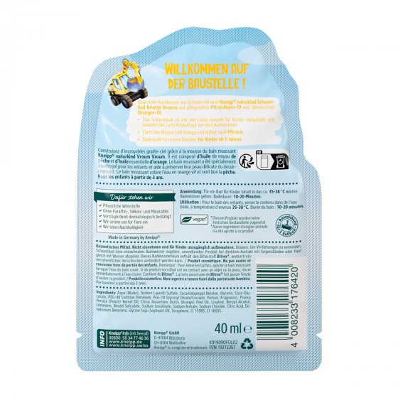 Kneipp Naturkind Schaumbad Brumm Brumm Sortiertes Design 40ml 