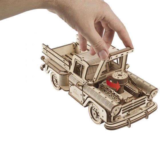 Holzmodell Pick-Up-Truck 