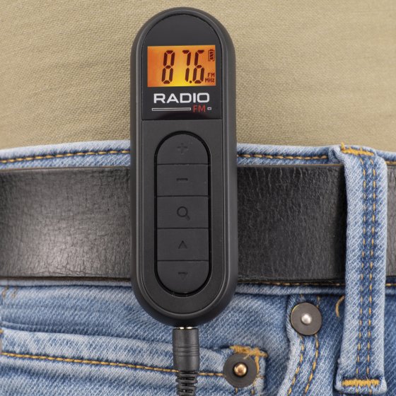 Aufladbares FM-Mini-Radio