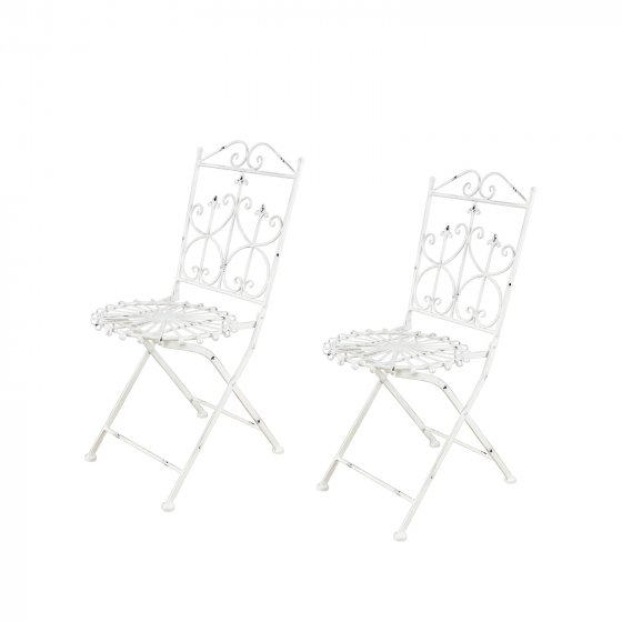 Gartenstühle 2er Set Romantic Garden 