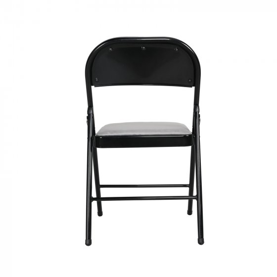Klappstuhl Velvet Gestell Schwarz