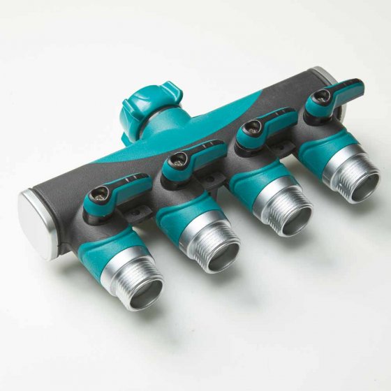 Wasserhahn-Verteiler 4-fach