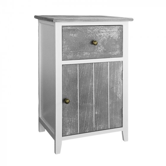 Nachtschrank Mia Landhaus Türanschlag rechts 