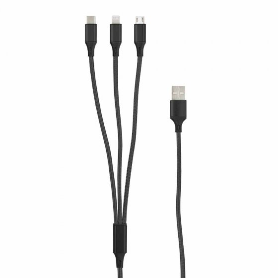 USB-Ladekabel 3-in-1 