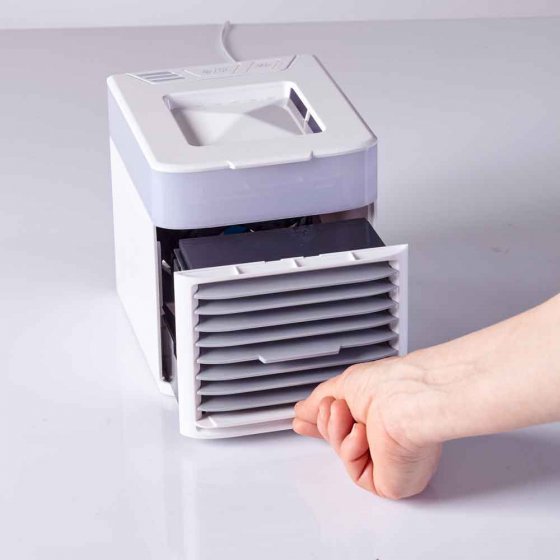 Mini-Klimaanlage mit Stimmungslicht 