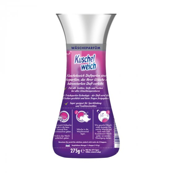 Kuschelweich Wäscheparfum Duftperlen lila Blütenfrische Duft 275g 