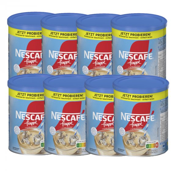 Nescafe frappe Eiskaffee erfischende Kaffeemischung 275g 8er Pack 