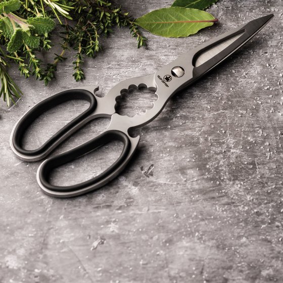 Kochmesser & Küchenschere Set