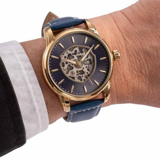 Herren-Armbanduhr Wesseldon „Squelette Automatic” 