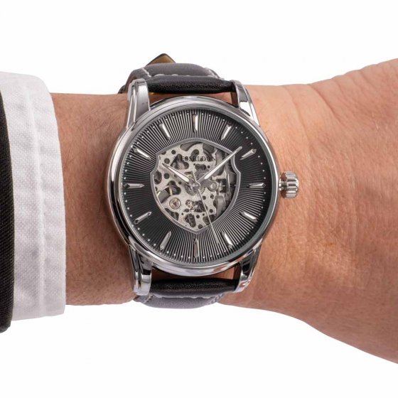 Herren-Armbanduhr Wesseldon „Squelette Automatic“ 