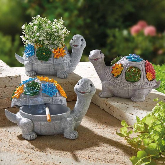Solar-LED-Schildkröte