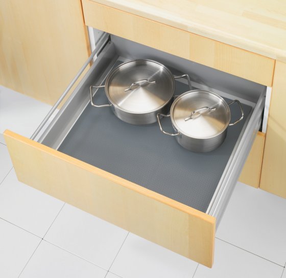 Anti-Rutsch Matte Grau Extra Stark 2er Set, je 150 x 50 cm, zuschneidbar 